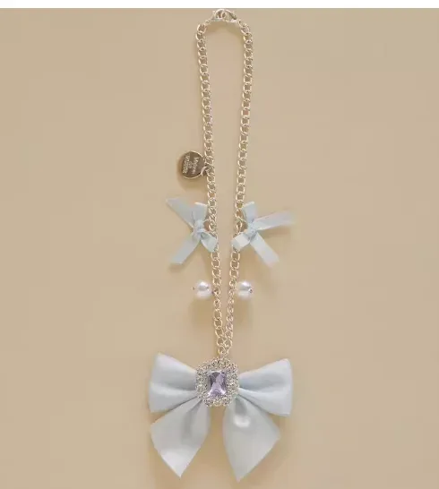 style japonais nouvelle lettre satin mignon nœud lolita portable sac fourre-tout femmes déplacements polyvalent plissé doux unique sac à bandoulière