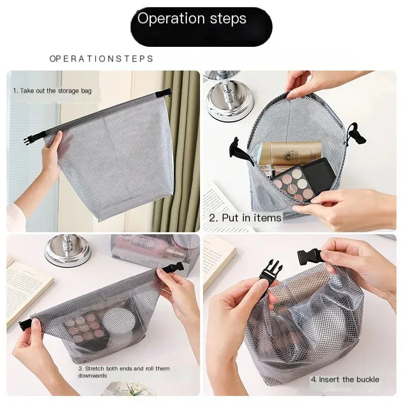 sac de rangement imperméable, vêtements de sport, sac de bain et de natation, grande capacité avec cordon de serrage, sac de toilette extérieur pour hommes et femmes