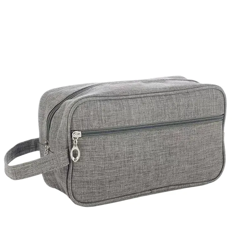 nouvelle trousse de maquillage imperméable en tissu oxford, organiseur de voyage pour homme, trousse à cosmétiques portable, trousse de toilette multifonctionnelle pour femme