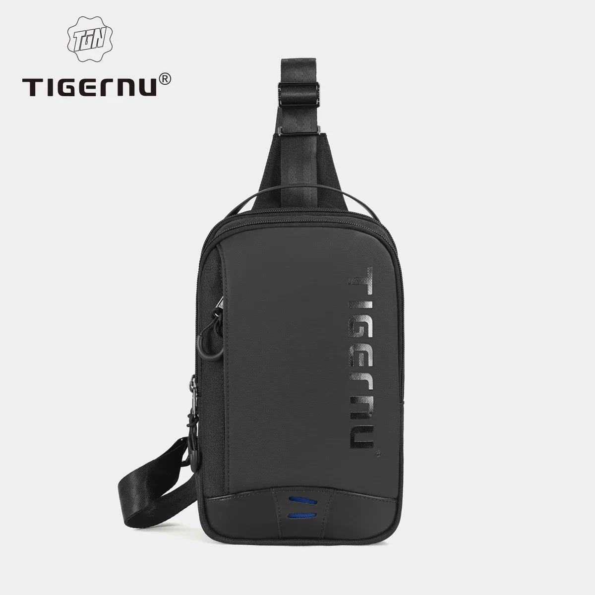 tigernu sacs de poitrine pour hommes style cool hommes sac à bandoulière 9.7 pouces ipad sac décontracté mâle sac à bandoulière léger mini sacs messager