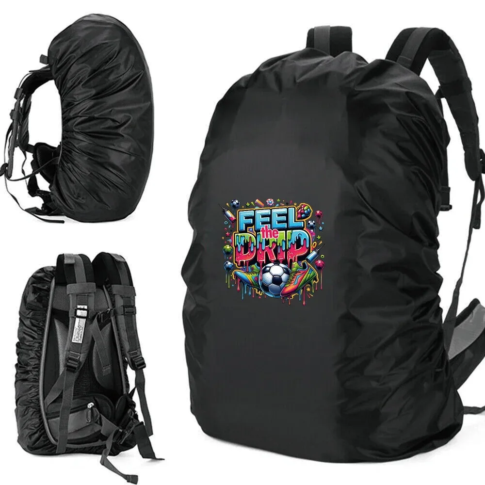 housse anti-poussière pratique et simple en nylon, accessoires de voyage durables, adaptés aux sacs à dos de 20l à 70l, pour le camping et la randonnée