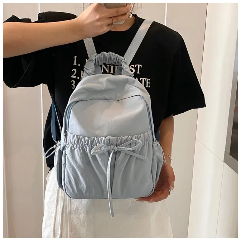 sac à dos avec nom personnalisé, sac à poignée froncée brodée personnalisée, sac à dos mignon pour enfants et adolescents, cadeau de sac avec nom personnalisé pour voyage scolaire