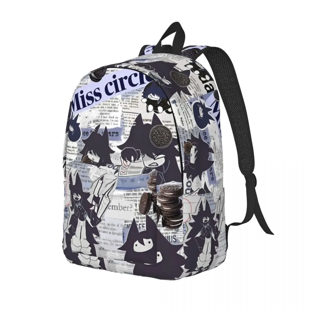 sac à dos d'éducation financière en papier anime pour hommes et femmes, sac à dos d'affaires pour étudiants adolescents, sac à bandoulière léger pour collège