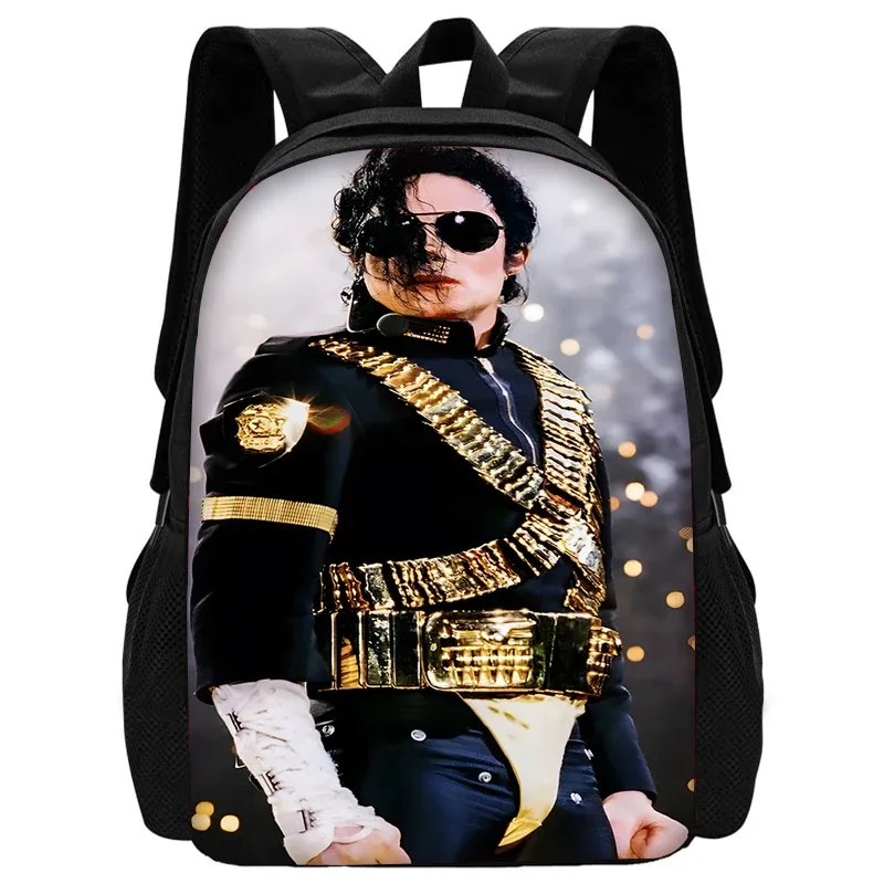 sac à dos pour enfants, chanteurs populaires, michaels jackson, avec sacs à déjeuner, sacs à crayons, sacs d'école pour garçons et filles, meilleur cadeau