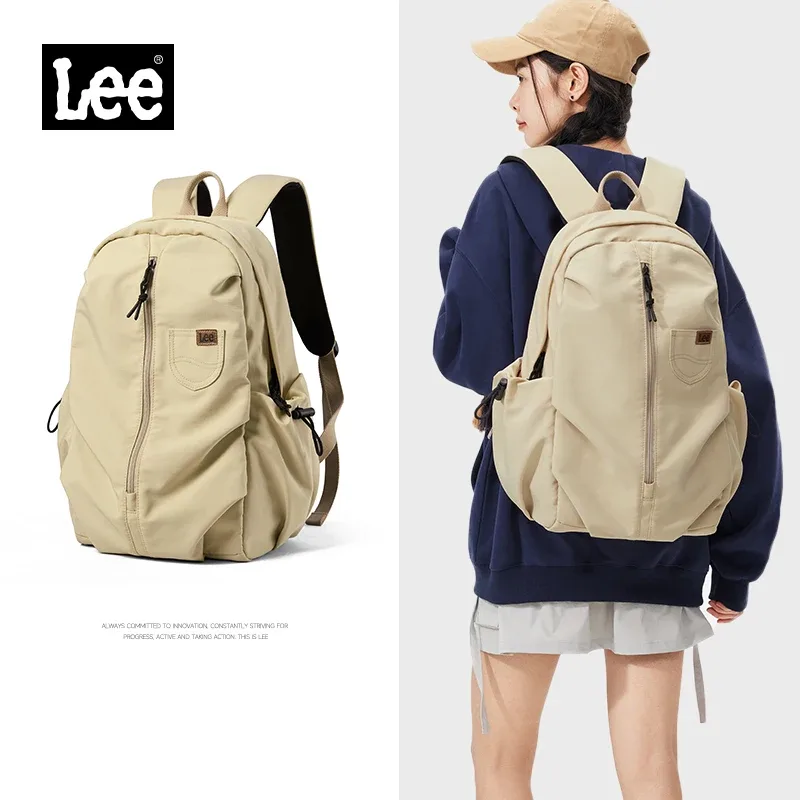 lee nouvelle mode léger voyage sac à dos étanche hommes femme collège lycée étudiant ordinateur portable sac d'école gril garçon