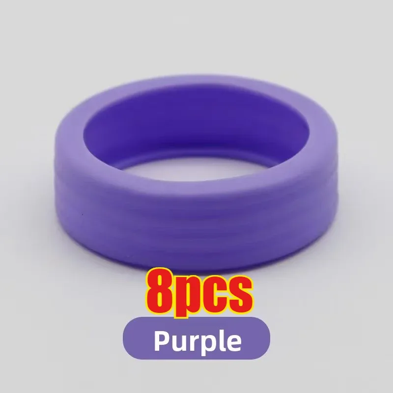 protecteur de roue en silicone, 8 pièces, compartiment à bagages, housse de protection de roue, boîtier de chariot, manchon à roulettes silencieux, accessoires de valise