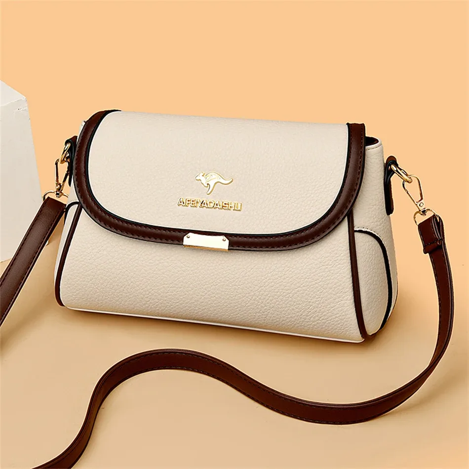 sac à bandoulière en cuir solide de bonne qualité pour femme, petits sacs à bandoulière de styliste, nouvelle collection 2024