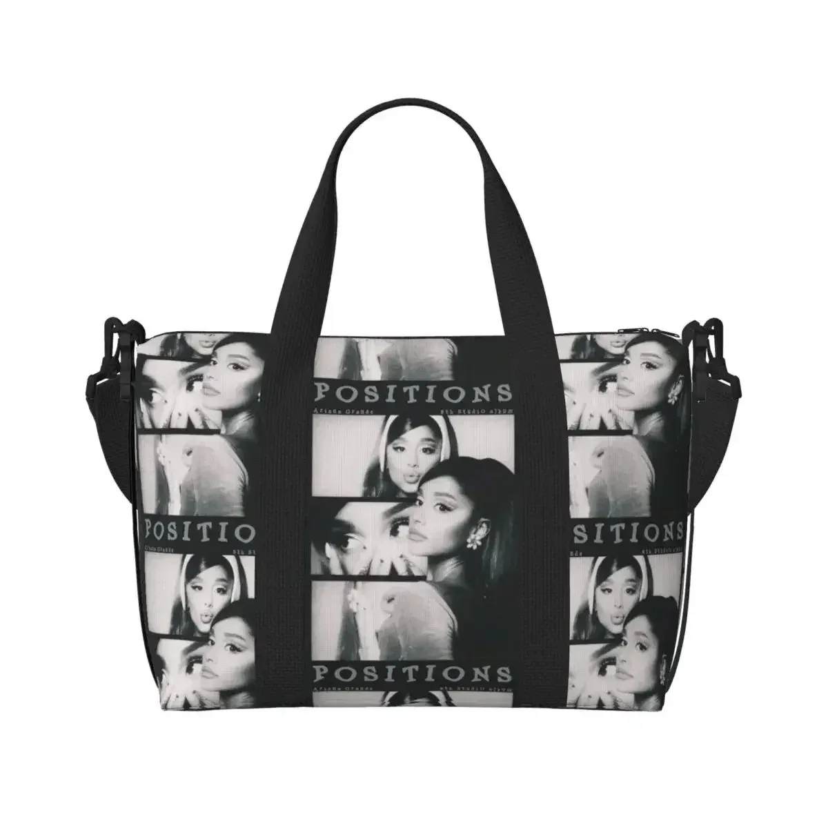 sac de voyage plage eternal sunshine, sac fourre-tout, sac de sport, sac de yoga, sac de shopping, sac à bandoulière pour femme, inspiré de l'album positions rewind d'ariana grande