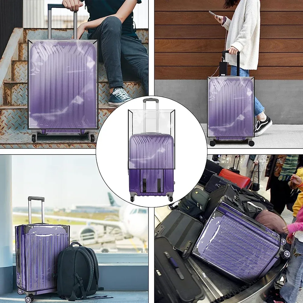 housse de protection pour bagages, accessoires de voyage, épaisse, imperméable, couverture de protection pour les affaires essentielles