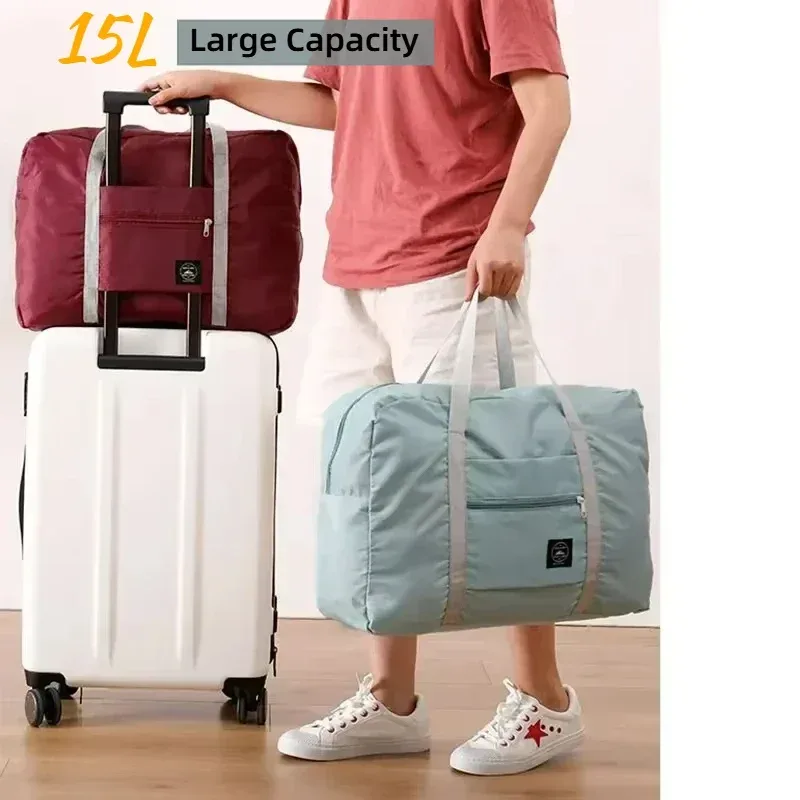 sac de voyage pliable pour femmes et hommes, léger, grande capacité, voyage de sport, week-end pour valises et sacs de voyage airlines