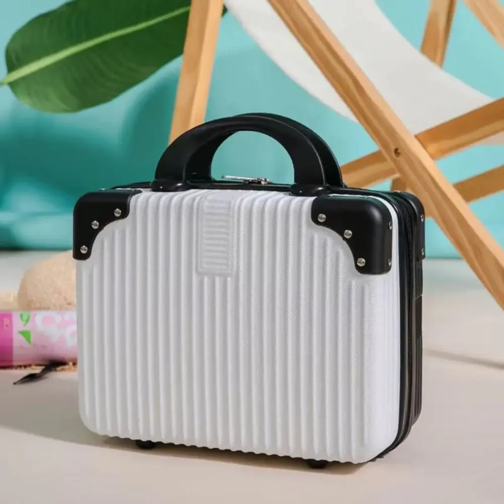 valise de voyage 14 pouces, mini boîte à cosmétiques, organiseur de bagages, sac de voyage pour femmes, sac fourre-tout - ventes exceptionnelles