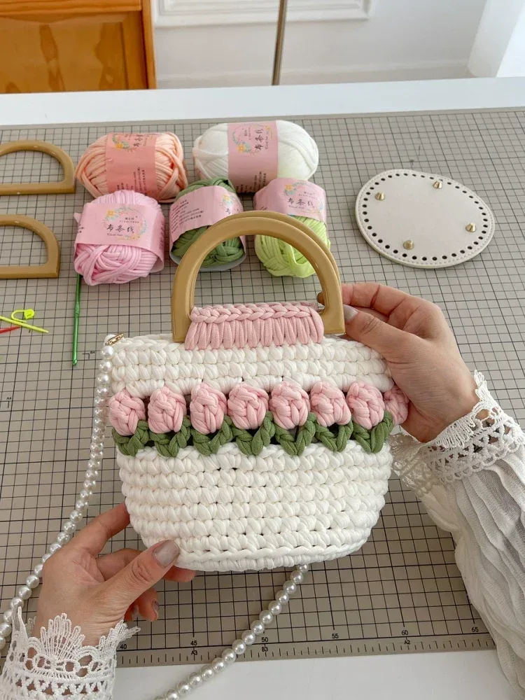 lot de 10 poignées de sac en forme de d en résine pour diy, poignées de remplacement pour sacs à main, sacs fourre-tout, accessoires de sac en gros