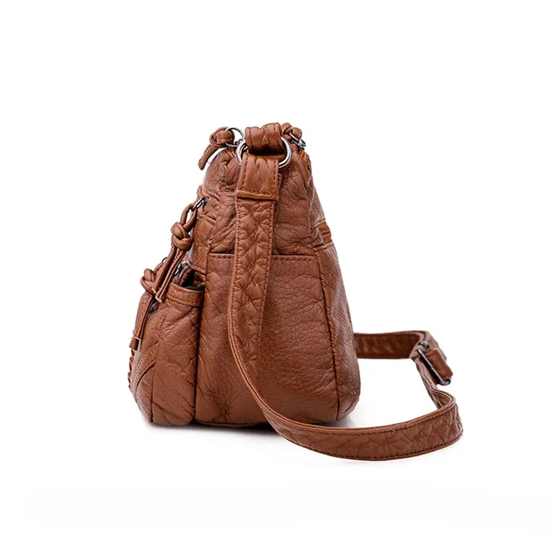sacs messagers assortis pour femmes, sacs à bandoulière en cuir pu, cadeau à la mode pour filles et femmes d'âge moyen, meilleures ventes