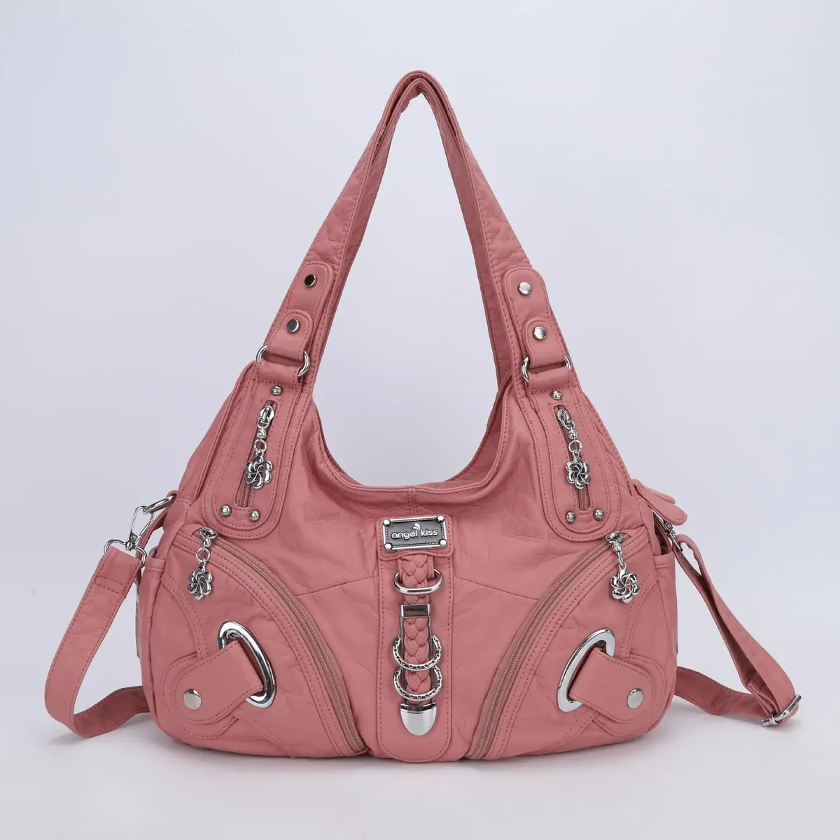 sac à main polyvalent pour femme, sac à bandoulière tendance, grand sac à poignée supérieure, sacoche, sac boulette, sac à bandoulière multi-poches, grand sac à main