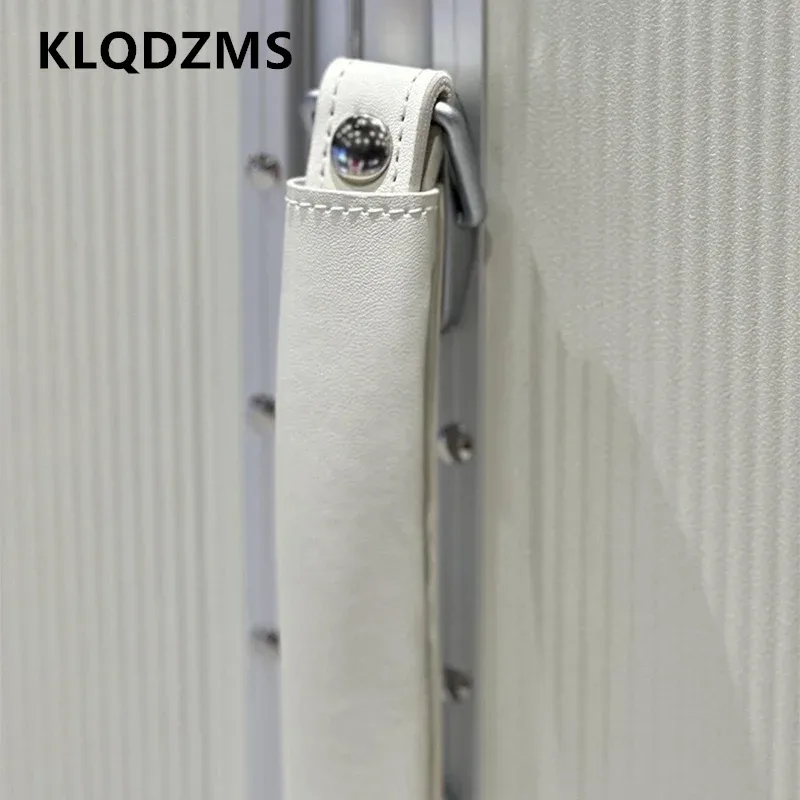klqdzms – sac à bagages de haute qualité, 20, 24, 26, 28 pouces, boîte de transport multifonctionnelle, grande capacité, valise à cadre en aluminium