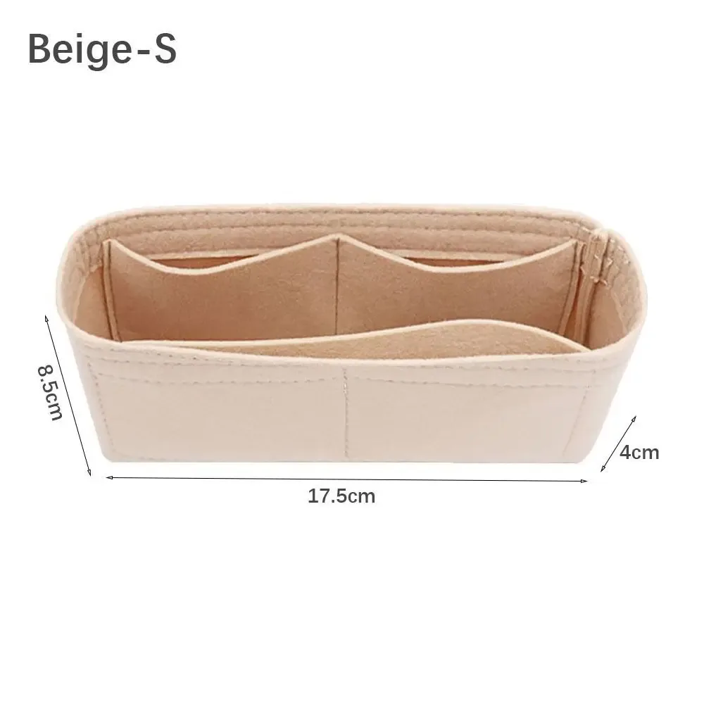 sac d'insertion en feutre durable, sac de rangement, support, sac interne, sac d'organisation portable, organisateur