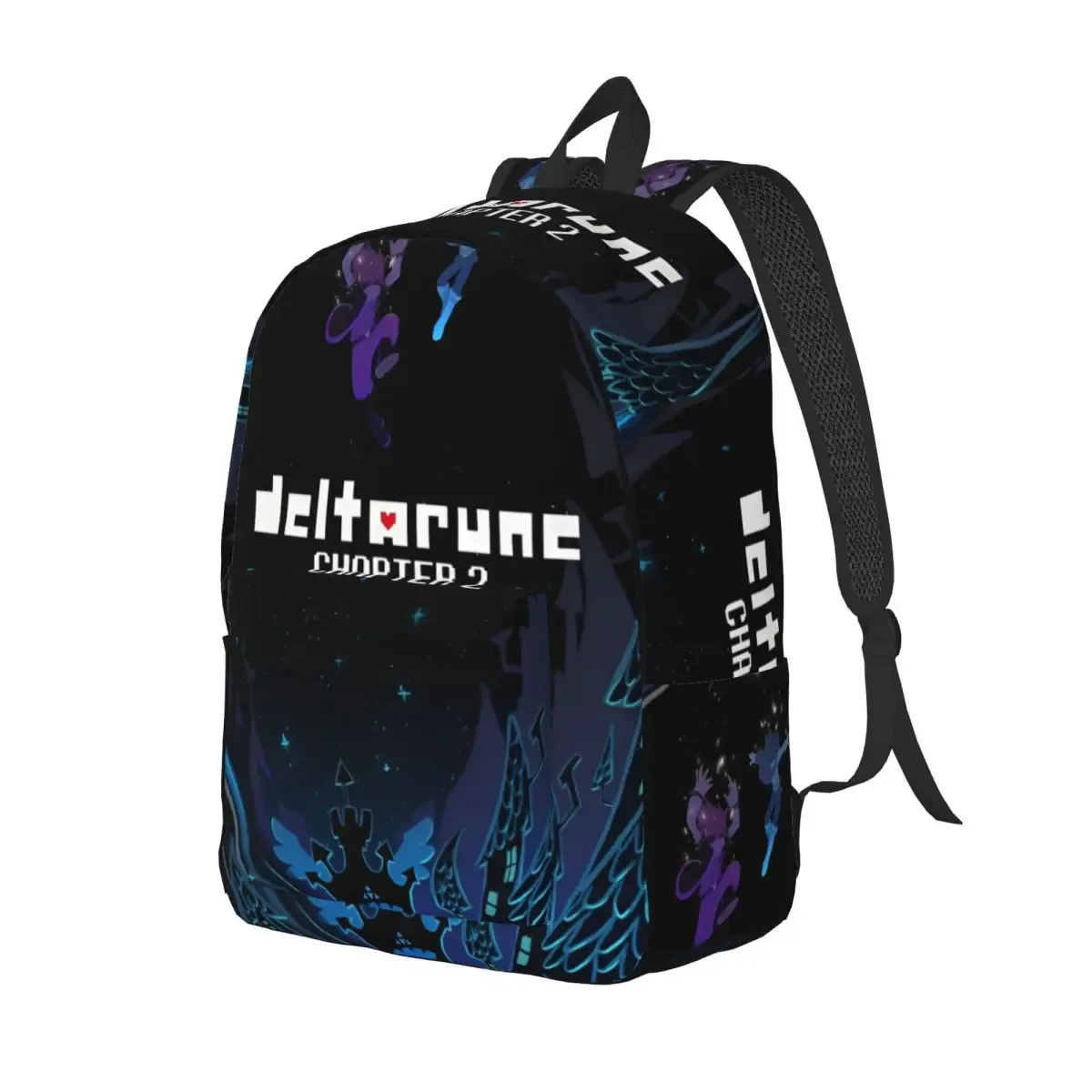 deltarune sac à dos de jeu vidéo pour hommes femmes cool lycée affaires sac à dos ordinateur portable sac à bandoulière cadeau