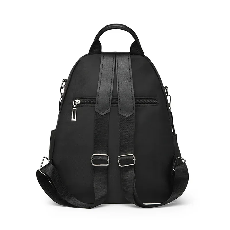 sac à dos décontracté pour femmes, sac de jour noir de grande capacité, nouveau sac à bandoulière tendance pour filles et dames
