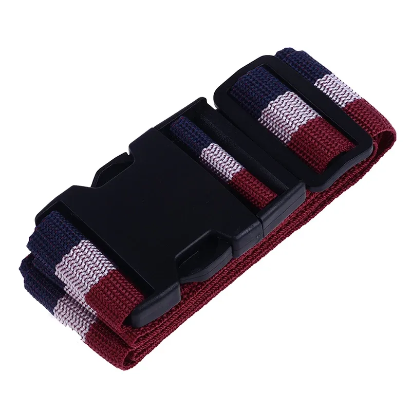 sangle d'emballage en nylon durable pour bagages de voyage, serrure sécurisée pour valise, ceinture, 1pc