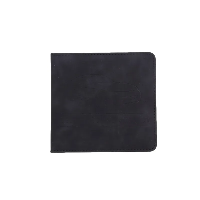 porte-assurance d'enregistrement de voiture, couverture de permis de conduire, documents automobiles en cuir, sac de rangement de permis de conduire, porte-carte de crédit