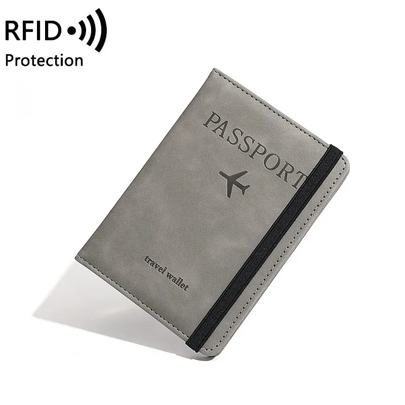 porte-passeport et visa pour hommes, accessoires de voyage, porte-cartes bloquant rfid, portefeuilles pour femmes, sacs et porte-monnaie pour passeport