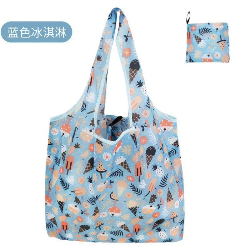 grand sac de courses réutilisable pour femmes, fourre-tout pliable, écologique, réutilisable, pliable, étui d'épicerie, sacs à main, sacs de rangement