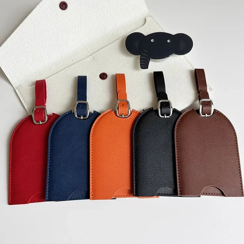 étiquette de bagage avec initiales personnalisées, logo personnalisé, lettre pour hommes et femmes, nom de valise, étiquettes d'avion en pu, accessoires de voyage