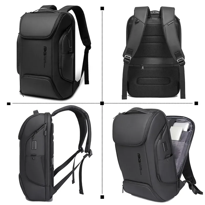 sac dos tpu polyester marron noir imperméable multifonction poche intermédiaire bandes ajustables transport ceinture coulissant