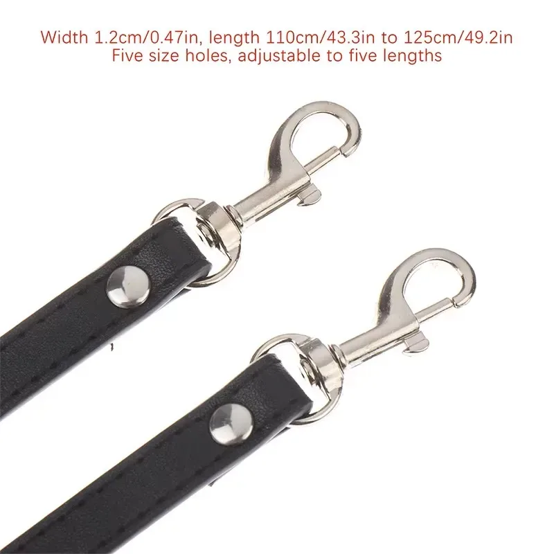 120cm sac sangle en cuir pu sac à bandoulière sangle sac poignées bricolage remplacement sac à main poignée argent boucle pour sac à main ceintures sangle sac