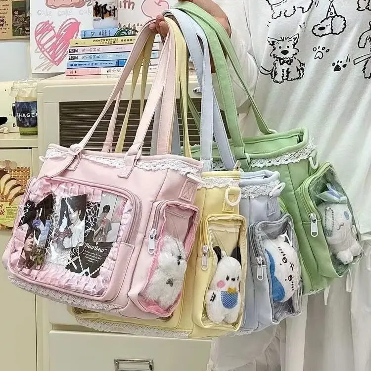 Ballet fille grande appétit Itabag japonais bidimension unique épaule sac à bandoulière cadeau pour amis sac à main femme