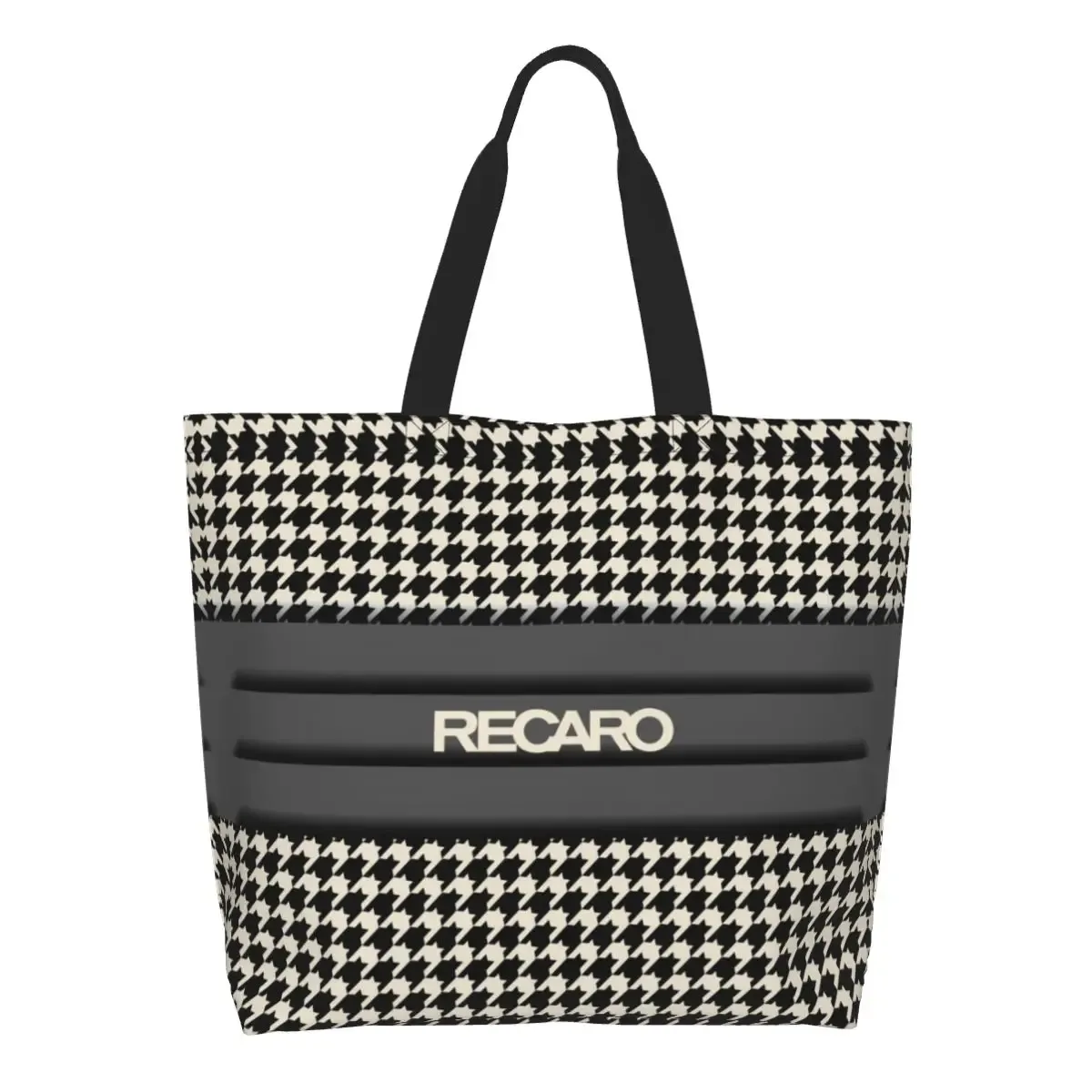 sacs fourre-tout en toile avec logo personnalisé pour femmes, sacs à provisions durables, grande capacité, épicerie