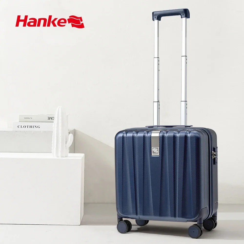 hanke business-valise sous le siège à coque rigide, bagage à main, roues tournantes, embarquement, 14 pouces, 16 pouces, 100% pc
