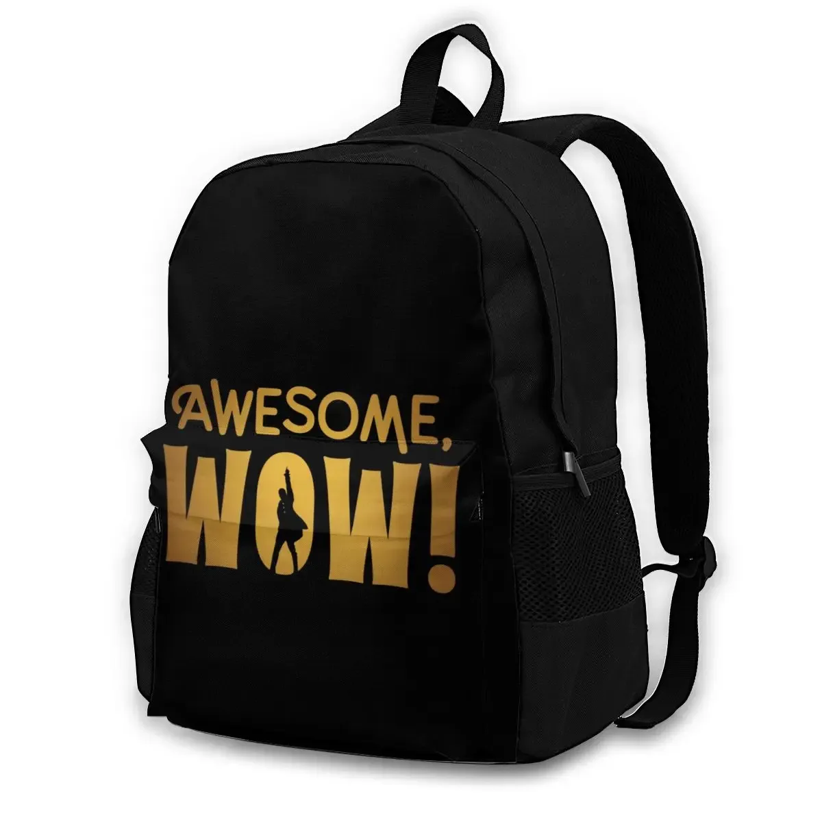 grand sac à dos musical en polyester pour jeune, joli sac de voyage pour jeune