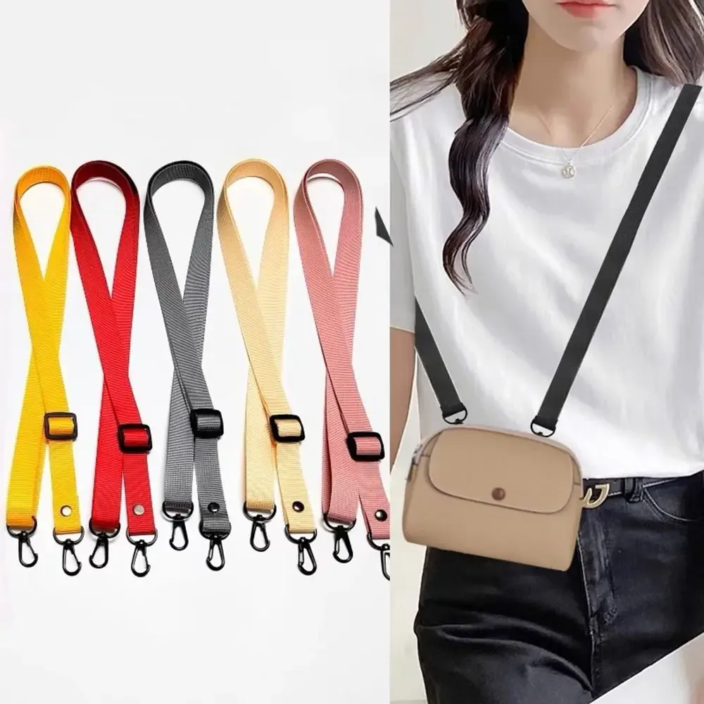 lanière de remplacement en nylon pour sac à bandoulière, solide, réglable, étui de téléphone, accessoires