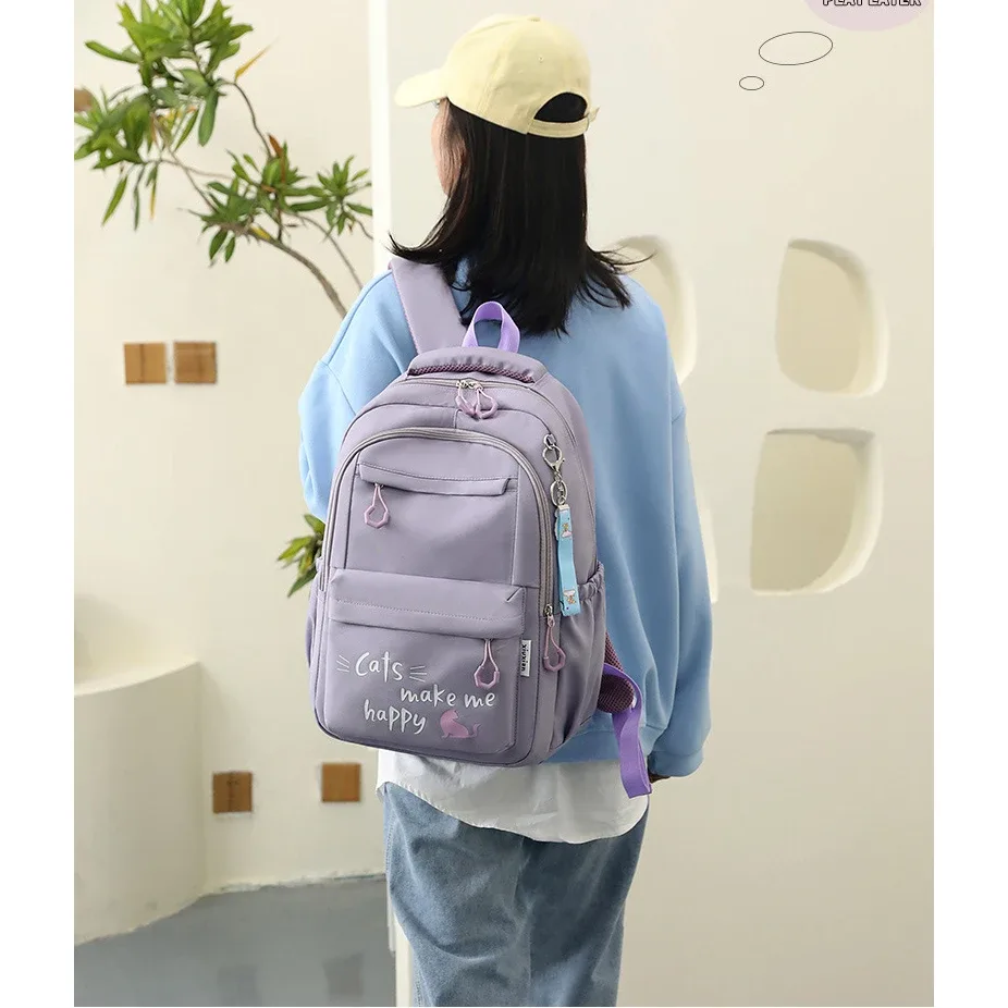 sac à dos scolaire rose pour filles, adolescentes, femmes, enfants, filles, sac à dos pour l'école primaire et secondaire, sac à dos pour adolescents, enfants