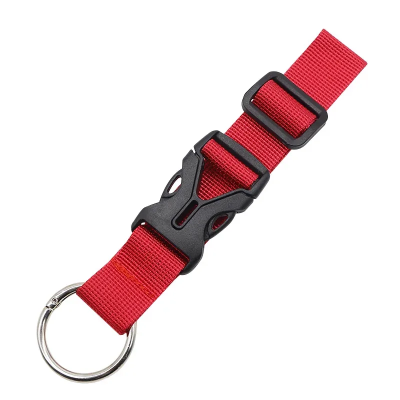ceinture bagage nylon noir fonction résistante couleur pure unisex usage voyage transport sac dos