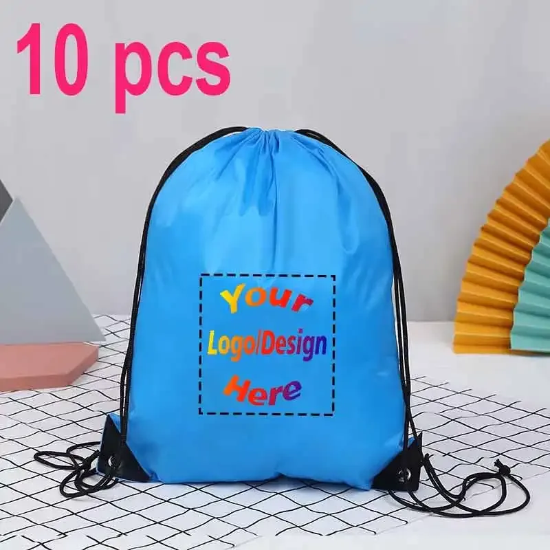 sac dos polyester personnalisable couleurs vives motif texte logo résistant eau usage sport voyage