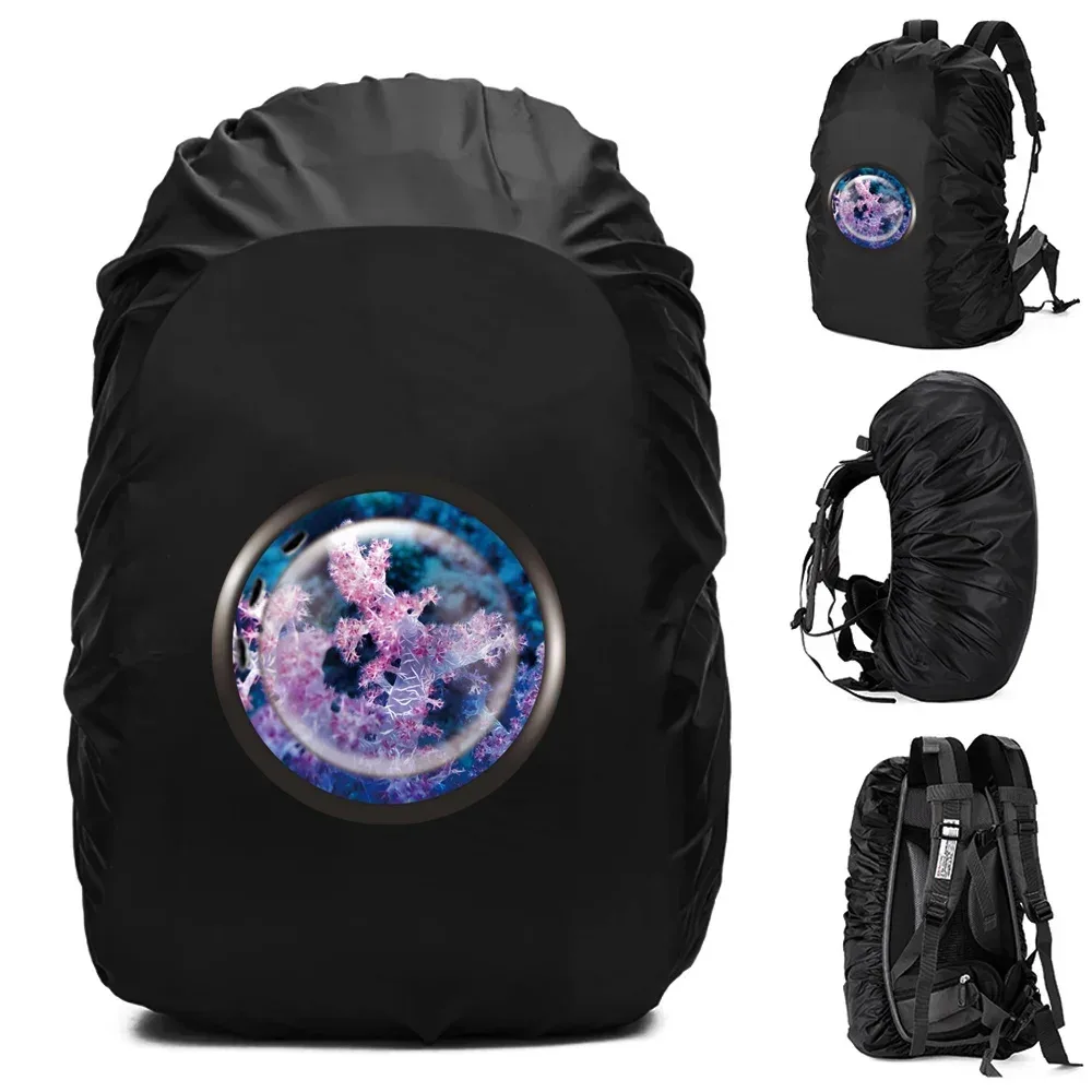 juste de pluie étanche pour sac à dos, sac de sport en plein air, housse anti-poussière, sac de protection, série window, 20-70l
