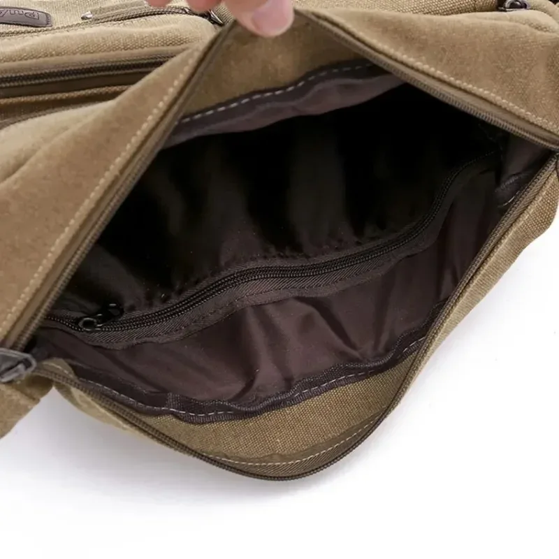 sac à bandoulière en toile pour homme, sac messager de luxe, sac fourre-tout décontracté unisexe, sac de voyage, sac bandoulière de haute qualité, sac de poitrine