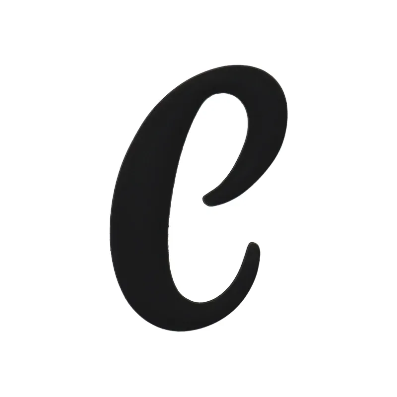 1 pièce breloque de sac à lettres noires, accessoires de mode, breloques de lettres de style latine pour sacs de plage, breloques a-z pour sacs fourre-tout