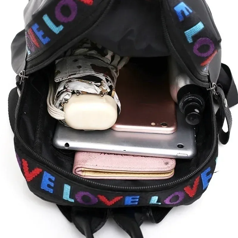 sac à dos de grande capacité pour femme, cartable étanche pour ordinateur portable, sacs d'école pour femme, sac de livre de voyage pour fille mignonne, mode féminine, nouveau