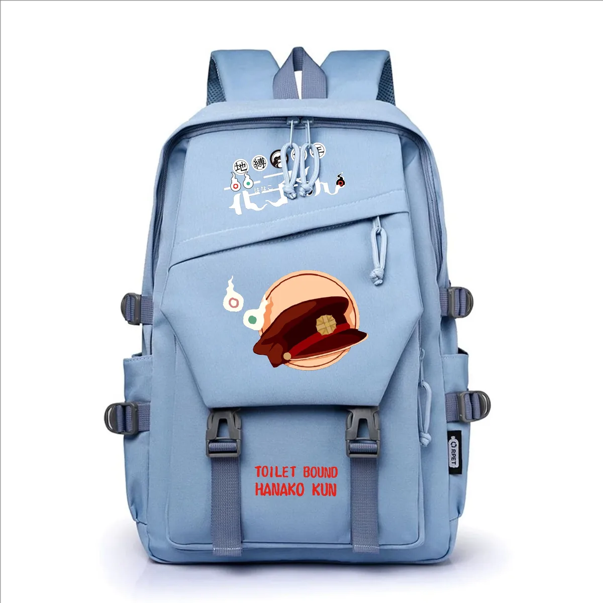 sacs à dos décontractés pour étudiants, sacs à livres pour filles, sacs à dos pour ordinateur portable, sacs à bandoulière, motif dessin animé anime toilet-bound hanako-kun
