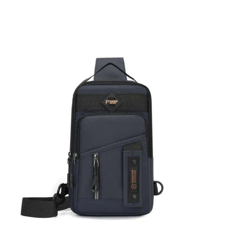 sac de poitrine multifonctionnel pour homme, sac de sport à compartiments multiples, sac bandoulière, sac de randonnée, sac à bandoulière pour homme