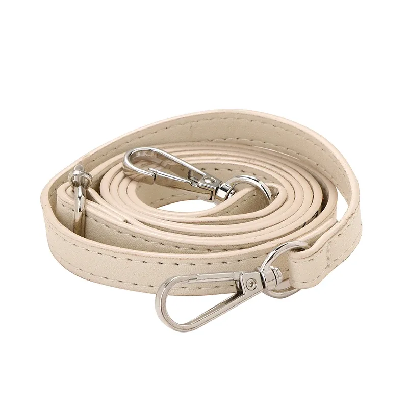 sangle de sac à bandoulière en cuir pu de 125cm de long, 1.2cm de large, ceintures de mode, accessoires pour sacs à main