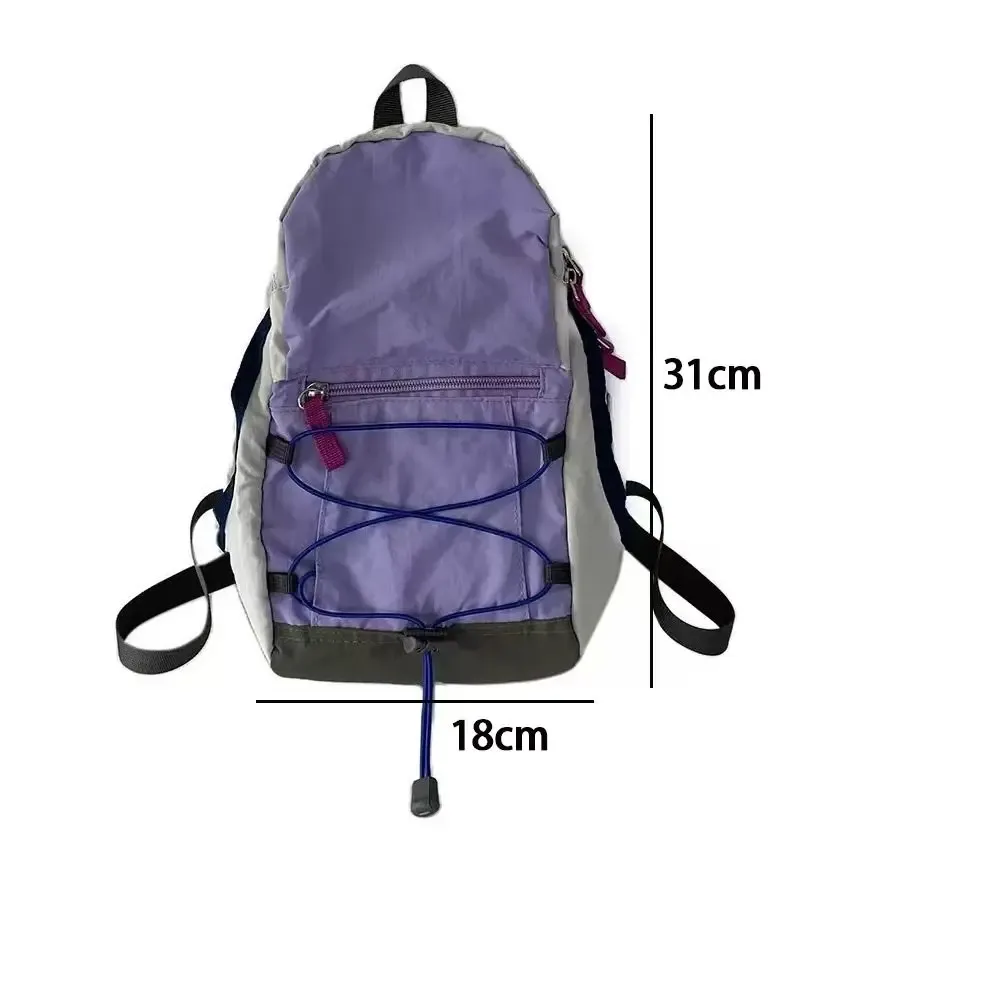 sac à dos mini léger et tendance, sac de montagne portable grande capacité, sac à bandoulière multifonctionnel pour le voyage