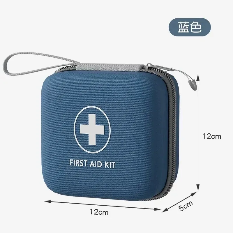 nouvelle trousse de rangement pour fournitures médicales en eva rigide, trousse de premiers soins essentielle pour les voyages, boîte de rangement pour fournitures de soins à domicile