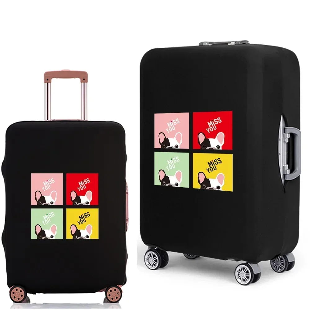 juste de protection élastique pour bagages de voyage, étui épais, housse anti-poussière, nouveau motif de chien, appliquer 18-28, 2022