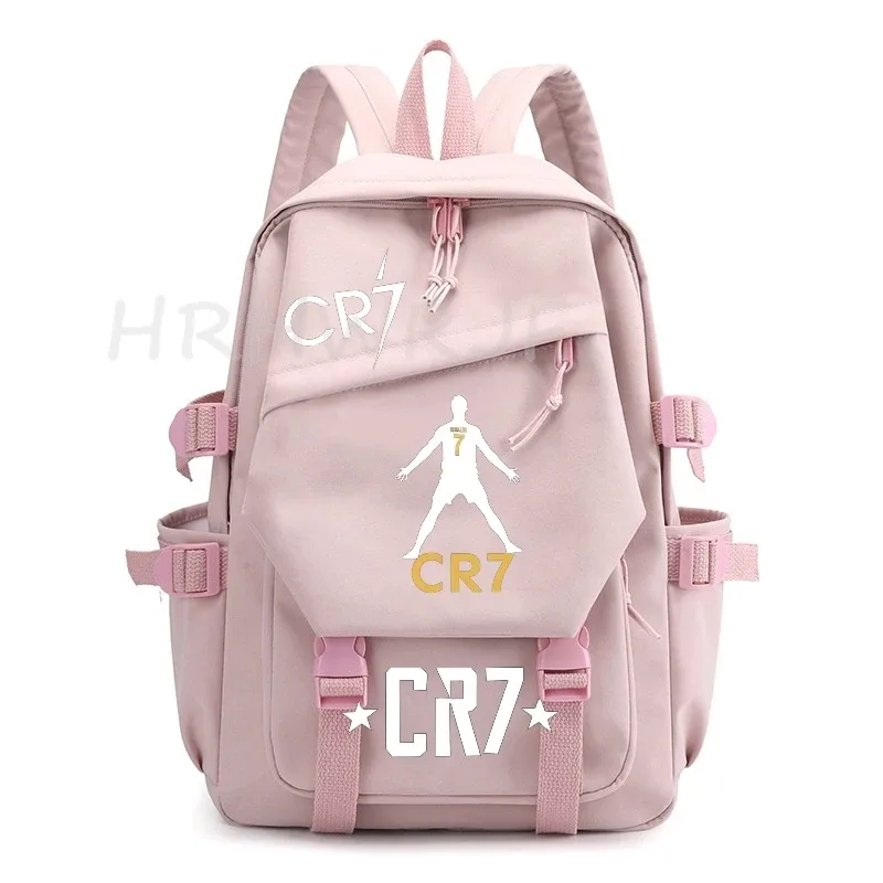 sac à dos ins capacity cr7 pour femmes et hommes, léger, pour étudiants, sacs d'école, sac de voyage tendance, pour adolescents, pour ordinateur portable, mochilas