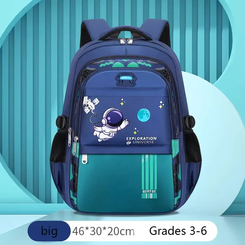 sac à dos pour enfants de haute qualité, sacs d'école pour garçons, sac à dos scolaire astronaute, sac à dos imperméable pour l'école primaire, mochila infantil