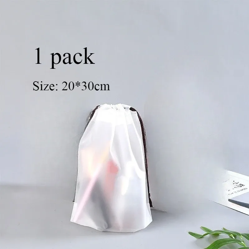 lot de 50 sacs de rangement jetables épais à grande capacité pour la maison, les voyages ou l'usage en cuisine, sacs d'emballage à cordon anti-poussière